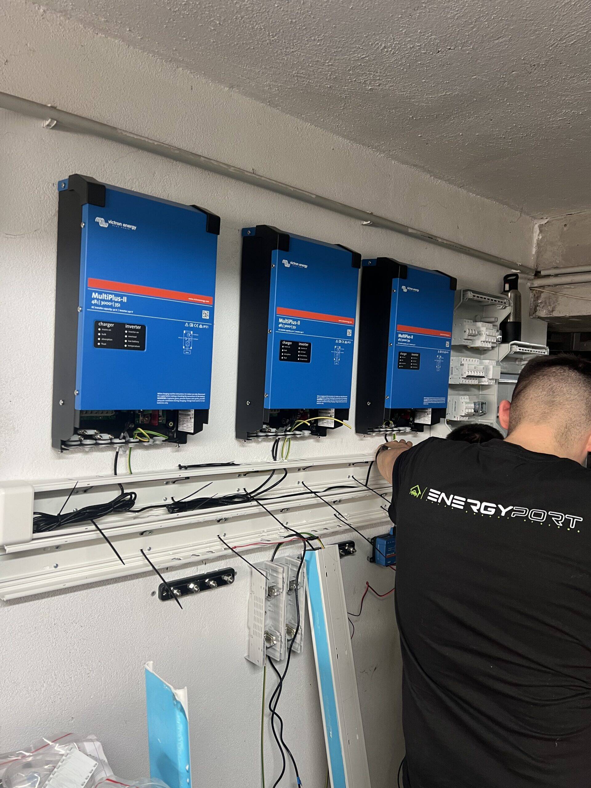 Montáž fotovoltickej elektrárne